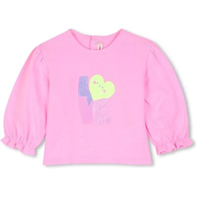 Billieblush Maglietta A Maniche Lunghe U222 Pink 12 Mesi Billieblush Maglietta A Maniche Lunghe U222 Pink 12 Mesi