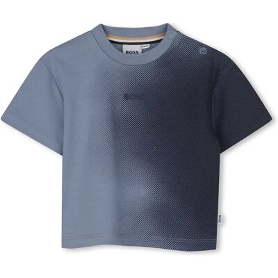 Boss Maglietta A Maniche Corte J5399 Lavender Blue 18 Mesi Boss Maglietta A Maniche Corte J5399 Lavender Blue 18 Mesi