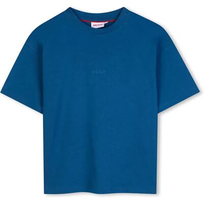 Hugo Maglietta A Maniche Corte G0120 Blue 14 Anni Hugo Maglietta A Maniche Corte G0120 Blue 14 Anni