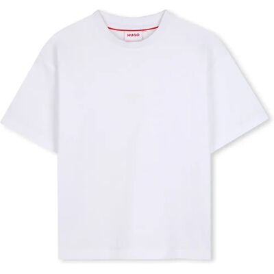 Hugo Maglietta A Maniche Corte G0120 White 12 Anni Hugo Maglietta A Maniche Corte G0120 White 12 Anni