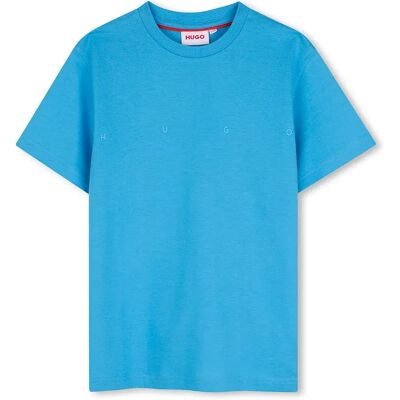 Hugo Maglietta A Maniche Corte G0121 Sky Blue 6 Anni Hugo Maglietta A Maniche Corte G0121 Sky Blue 6 Anni