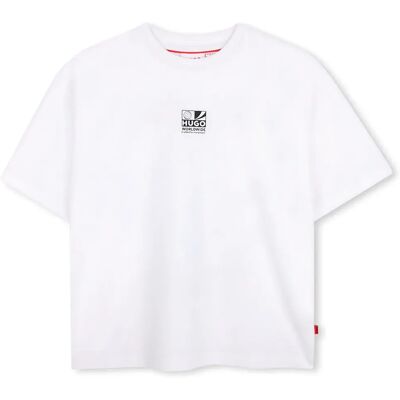 Hugo Maglietta A Maniche Corte G012 White 12 Anni Hugo Maglietta A Maniche Corte G012 White 12 Anni