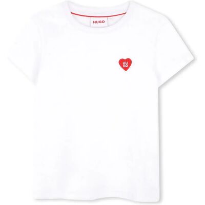 Hugo Maglietta A Maniche Corte G01259 White 12 Anni Hugo Maglietta A Maniche Corte G01259 White 12 Anni