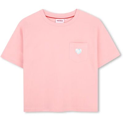 Hugo Maglietta A Maniche Corte G01262 Pink Dolphin 6 Anni Hugo Maglietta A Maniche Corte G01262 Pink Dolphin 6 Anni