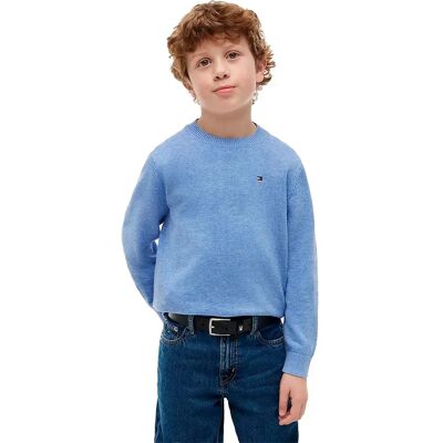 Tommy Hilfiger Maglione Kb0kb10307 Noble Blue 14 Anni Tommy Hilfiger Maglione Kb0kb10307 Noble Blue 14 Anni