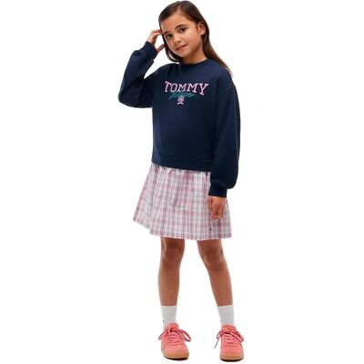 Tommy Hilfiger Vestito Corto A Maniche Lunghe Kg0kg09399 Pink / Check 6 Anni Tommy Hilfiger Vestito Corto A Maniche Lunghe Kg0kg09399 Pink / Check 6 Anni