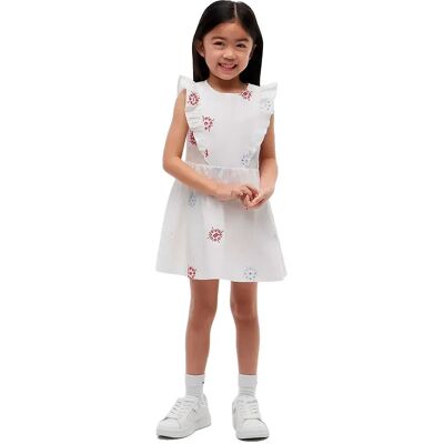 Tommy Hilfiger Vestito Corto Senza Maniche Kg0kg09533 White 24 Mesi Tommy Hilfiger Vestito Corto Senza Maniche Kg0kg09533 White 24 Mesi