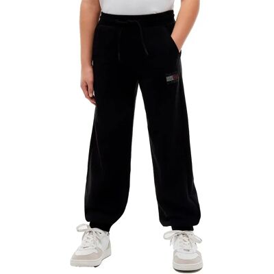 Tommy Hilfiger Pantaloni Sportivi Rhinestone Black 12 Anni Tommy Hilfiger Pantaloni Sportivi Rhinestone Black 12 Anni