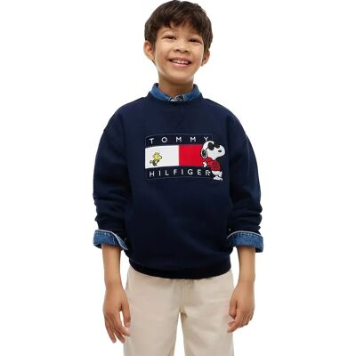Tommy Hilfiger Maglione Peanuts Dark Blue 16 Anni Tommy Hilfiger Maglione Peanuts Dark Blue 16 Anni