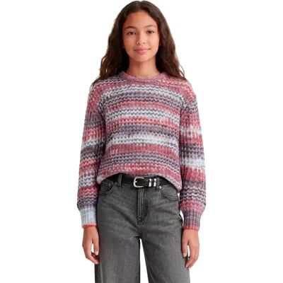 Jack & Jones Maglione Simone Space Jjxx Winetasting / Stripes / Multicolor Space Dye 12 Anni Jack & Jones Maglione Simone Space Jjxx Winetasting / Stripes / Multicolor Space Dye 12 Anni