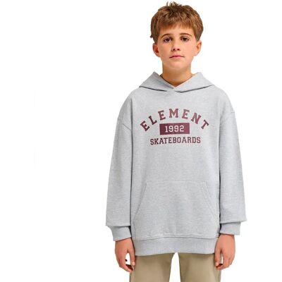 Element Felpa Con Cappuccio Home Team Mid Grey Heather 14 Anni Element Felpa Con Cappuccio Home Team Mid Grey Heather 14 Anni