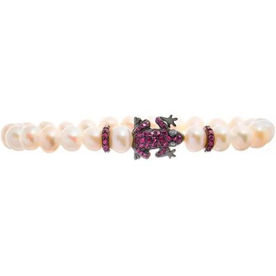 Lancaster Braccialetto Jla-brfrog5wh Purple One Size Lancaster Braccialetto Jla-brfrog5wh Purple One Size