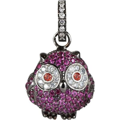Lancaster Collana Jla-pen-owl-5 Purple / Ip Black One Size Lancaster Collana Jla-pen-owl-5 Purple / Ip Black One Size
