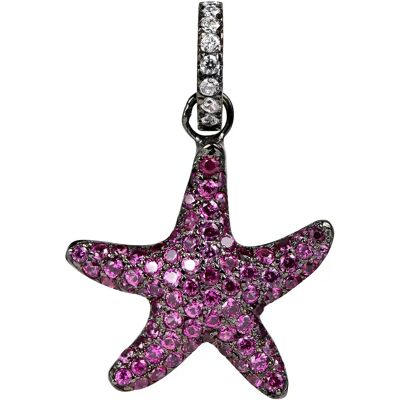Lancaster Collana Jla-pen-star5 Purple / Ip Black One Size Lancaster Collana Jla-pen-star5 Purple / Ip Black One Size