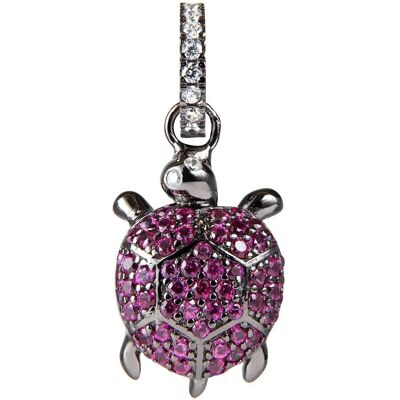 Lancaster Collana Jlapenturtle5 Purple / Ip Black One Size Lancaster Collana Jlapenturtle5 Purple / Ip Black One Size