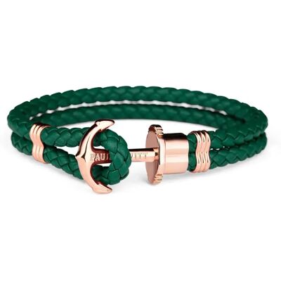 Paul Hewitt Braccialetto Ph-ph-l-r-gxl Green One Size Paul Hewitt Braccialetto Ph-ph-l-r-gxl Green One Size