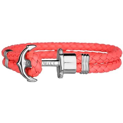 Paul Hewitt Braccialetto Ph-ph-l-s-cbl Pink One Size Paul Hewitt Braccialetto Ph-ph-l-s-cbl Pink One Size