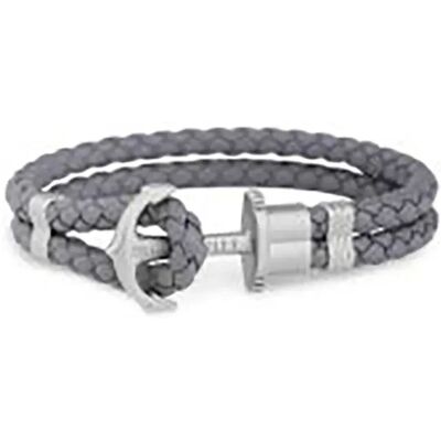 Paul Hewitt Braccialetto Ph-ph-lstsgxs Grey One Size Paul Hewitt Braccialetto Ph-ph-lstsgxs Grey One Size