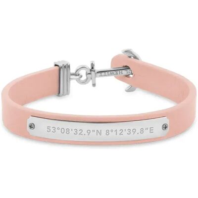 Paul Hewitt Braccialetto Phfscsns Pale Pink / Silver One Size Paul Hewitt Braccialetto Phfscsns Pale Pink / Silver One Size