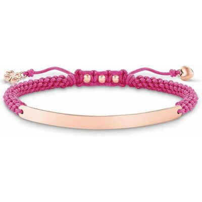 Thomas Sabo Braccialetto A00655979l21v Rose / Rose Gold One Size Thomas Sabo Braccialetto A00655979l21v Rose / Rose Gold One Size
