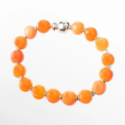 Thomas Sabo Braccialetto Kt1286610l16 Orange One Size Thomas Sabo Braccialetto Kt1286610l16 Orange One Size