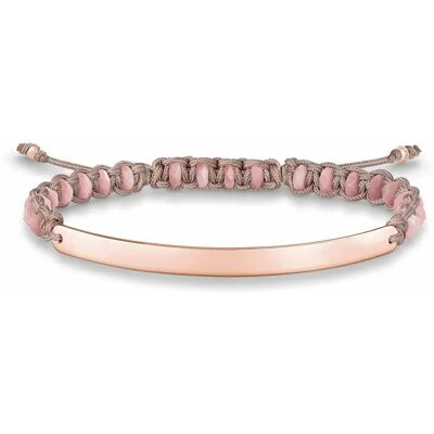 Thomas Sabo Braccialetto Lba0058939l2 Rose / Rose Gold One Size Thomas Sabo Braccialetto Lba0058939l2 Rose / Rose Gold One Size