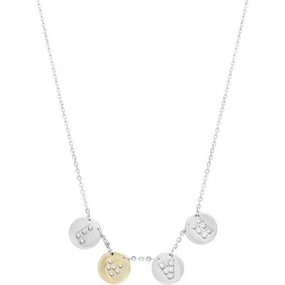 Morellato Collana Sahq01 Silver. Pink Gold One Size Morellato Collana Sahq01 Silver. Pink Gold One Size