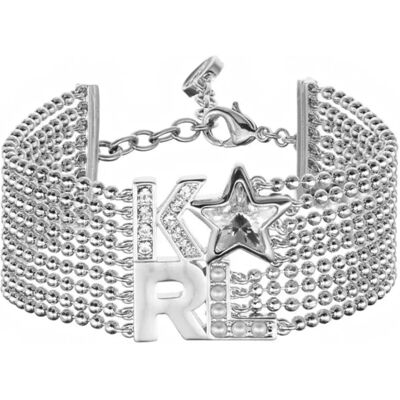 Karl Lagerfeld Braccialetto 583575 Grey One Size Karl Lagerfeld Braccialetto 583575 Grey One Size