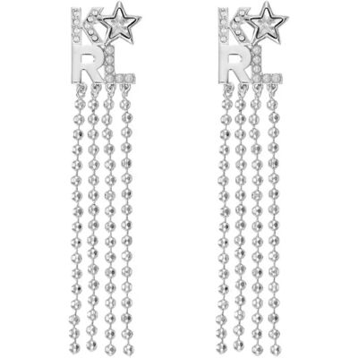 Karl Lagerfeld Orecchini 583579 Grey One Size Karl Lagerfeld Orecchini 583579 Grey One Size