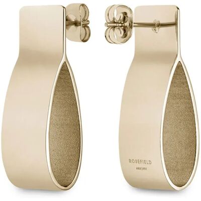 Rosefield Orecchini Fceg Golden One Size Rosefield Orecchini Fceg Golden One Size