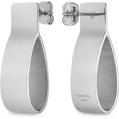 Rosefield Orecchini Fces Grey One Size Rosefield Orecchini Fces Grey One Size