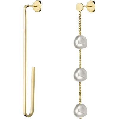Rosefield Orecchini Jalpeg Golden One Size Rosefield Orecchini Jalpeg Golden One Size