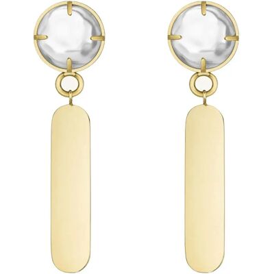 Rosefield Orecchini Jlpeg Golden One Size Rosefield Orecchini Jlpeg Golden One Size