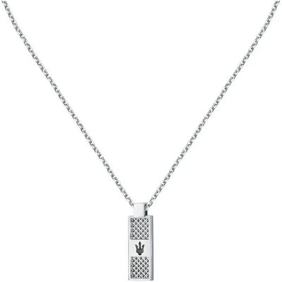 Maserati Collana Jm23avd20 Silver One Size Maserati Collana Jm23avd20 Silver One Size