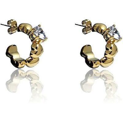 Chiara Ferragni Orecchini J19avt1 Golden One Size Chiara Ferragni Orecchini J19avt1 Golden One Size