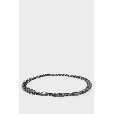 Hugo Collana Chain 10251979 Black One Size Hugo Collana Chain 10251979 Black One Size