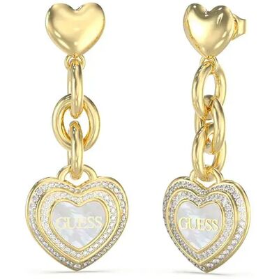 Guess Orecchini Jube002 Amami Golden One Size Guess Orecchini Jube002 Amami Golden One Size
