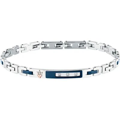 Maserati Braccialetto Jm125aty22 Blue One Size Maserati Braccialetto Jm125aty22 Blue One Size