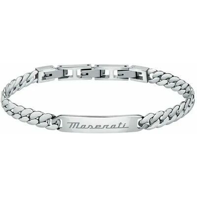 Maserati Braccialetto Jm222avd06 Silver One Size Maserati Braccialetto Jm222avd06 Silver One Size
