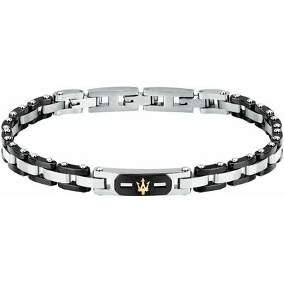 Maserati Braccialetto Jm2axu05 Golden / Silver One Size Maserati Braccialetto Jm2axu05 Golden / Silver One Size