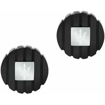 Maserati Gemelli Da Polso Ss Black One Size Maserati Gemelli Da Polso Ss Black One Size