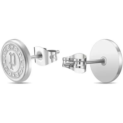 Police Orecchini Pontevedra Ii Disc Stud Silver One Size Police Orecchini Pontevedra Ii Disc Stud Silver One Size