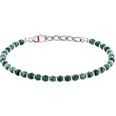 Sector Braccialetto Basic Green Stones 19+3 Cm Silver One Size Sector Braccialetto Basic Green Stones 19+3 Cm Silver One Size