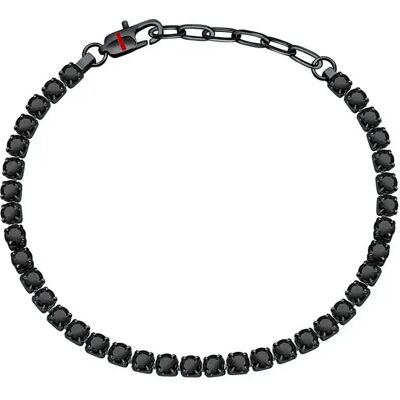 Sector Braccialetto Tennis Sann2 Black Crystals One Size Sector Braccialetto Tennis Sann2 Black Crystals One Size