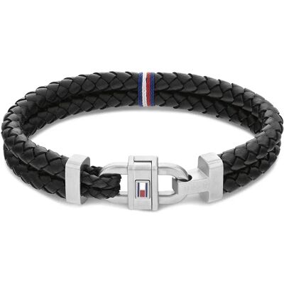 Tommy Hilfiger Braccialetto 2790361 Black One Size Tommy Hilfiger Braccialetto 2790361 Black One Size