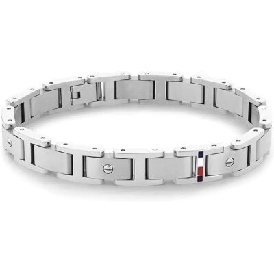 Tommy Hilfiger Braccialetto 2790393 Silver One Size Tommy Hilfiger Braccialetto 2790393 Silver One Size