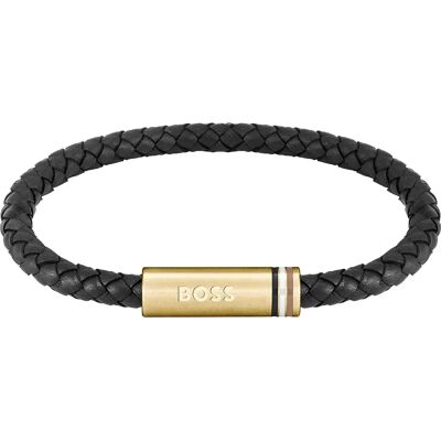 Boss Braccialetto 158062 Black / Gold One Size Boss Braccialetto 158062 Black / Gold One Size