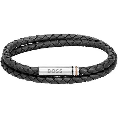 Boss Braccialetto 158089m Black / Silver M Boss Braccialetto 158089m Black / Silver M