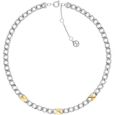 Tommy Hilfiger Collana 2780912 Silver / Gold One Size Tommy Hilfiger Collana 2780912 Silver / Gold One Size
