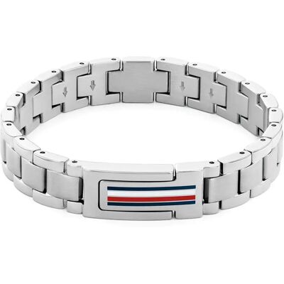 Tommy Hilfiger Braccialetto 2790596 Silver One Size Tommy Hilfiger Braccialetto 2790596 Silver One Size
